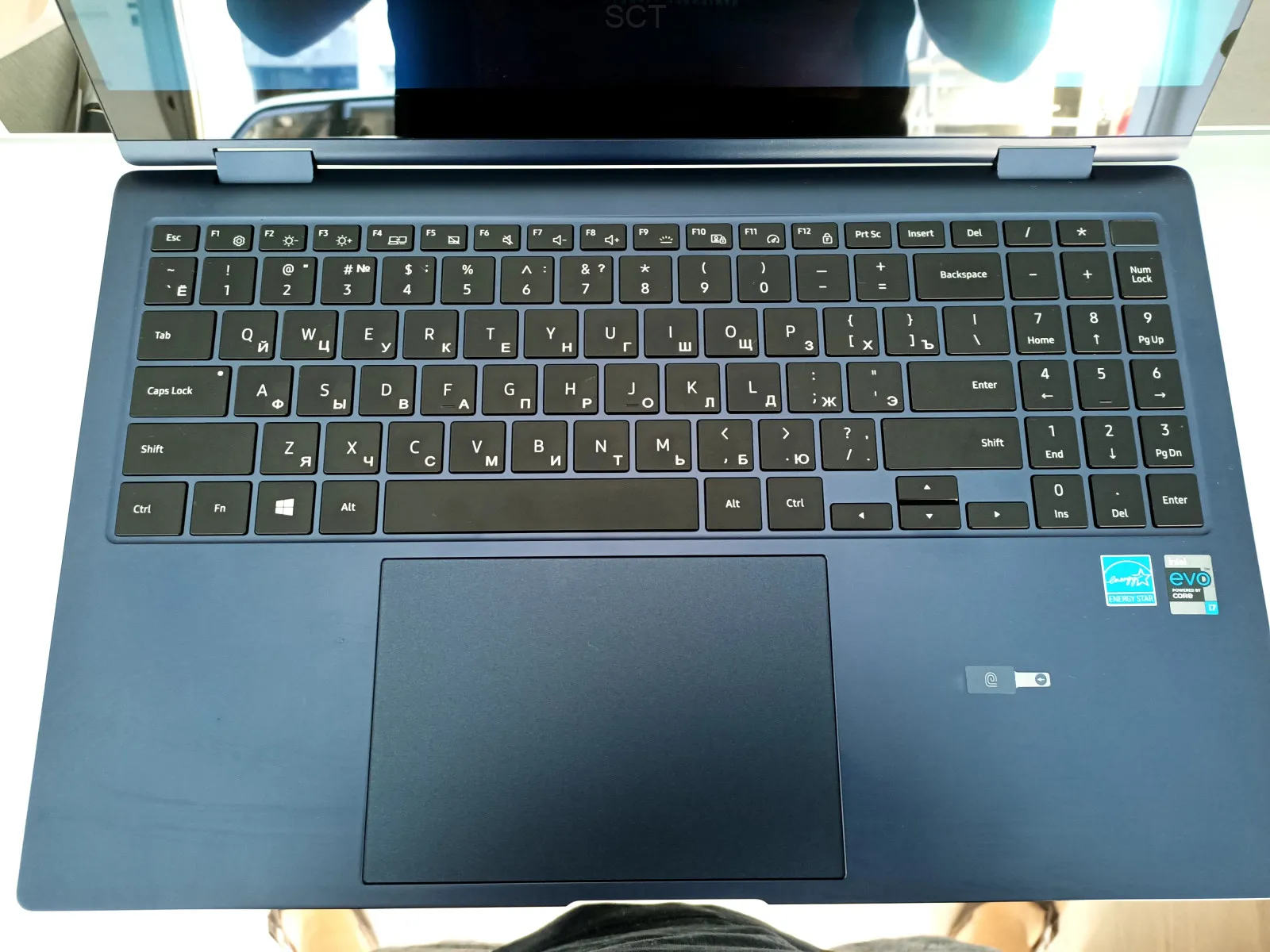 Laser keyboard engraving by Silent Cloud TECH — example 2