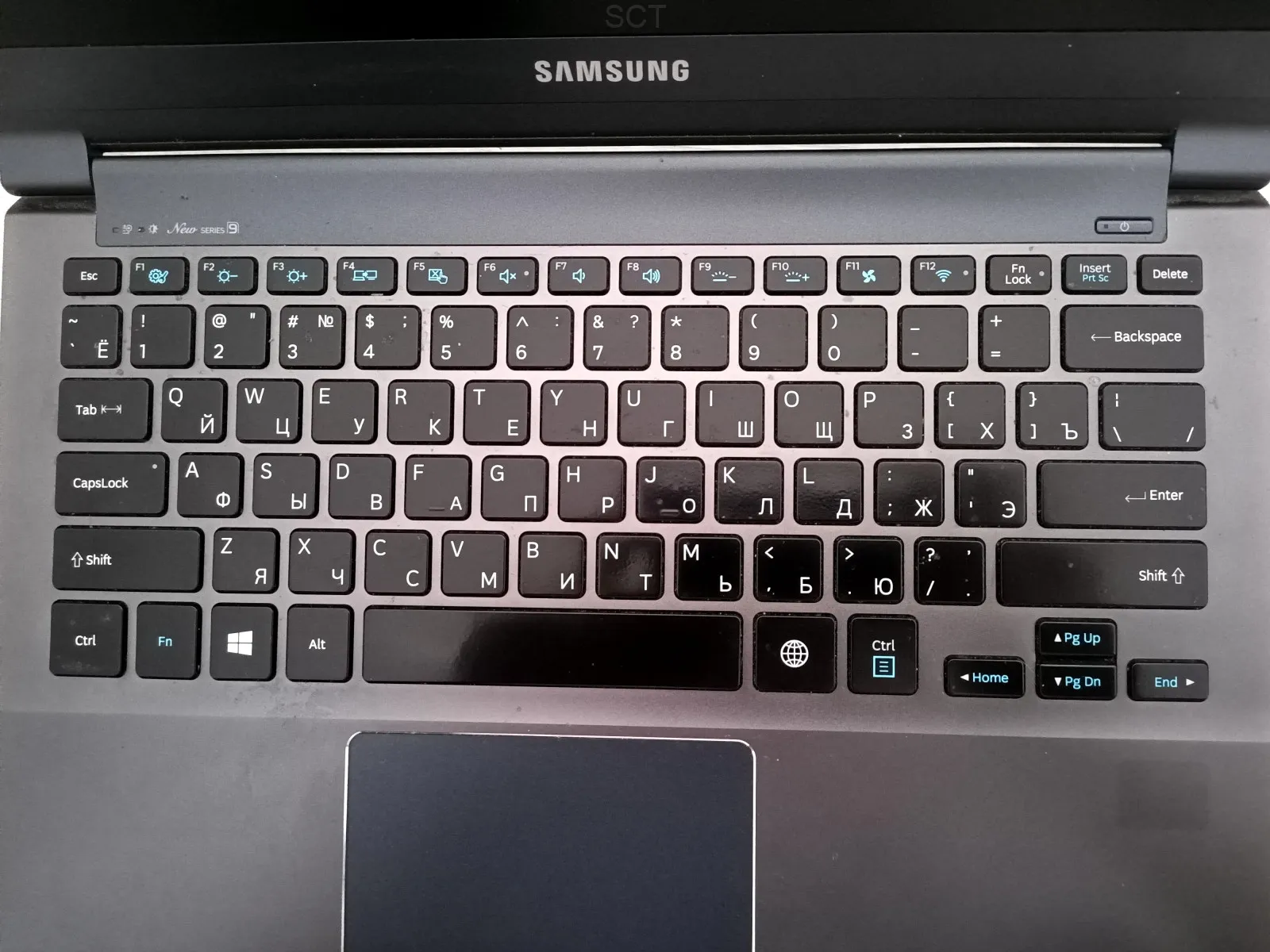 Laser keyboard engraving by Silent Cloud TECH — example 4