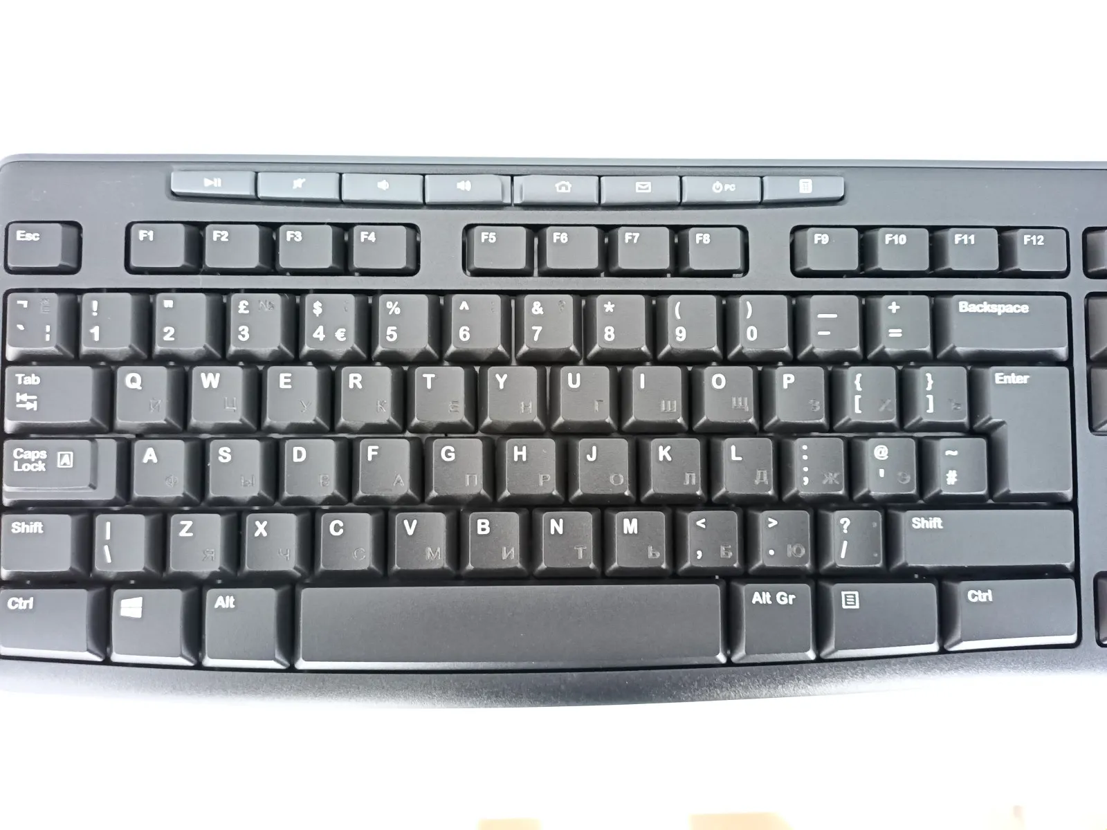 Laser keyboard engraving by Silent Cloud TECH — example 5