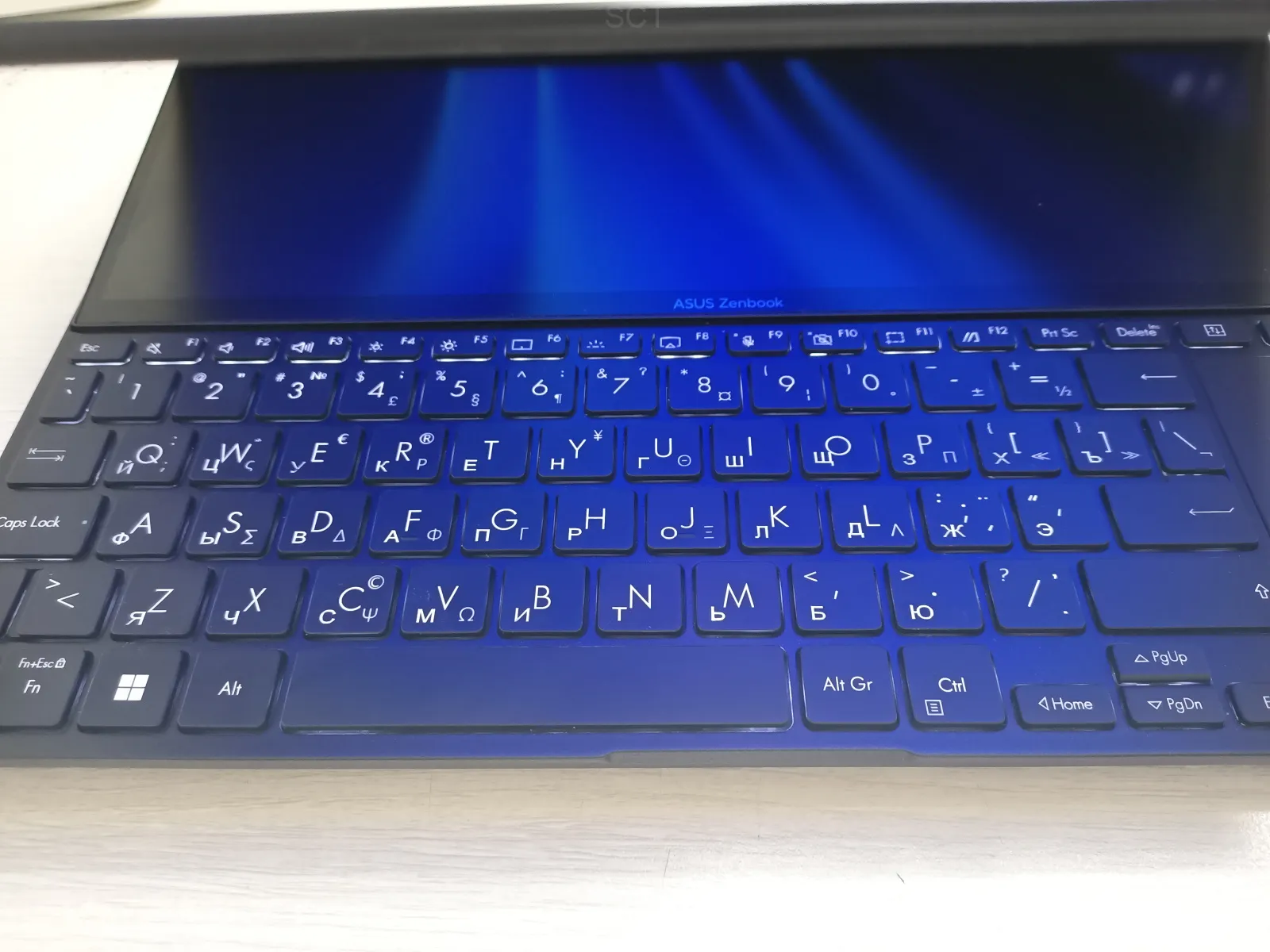 Laser keyboard engraving by Silent Cloud TECH — example 12