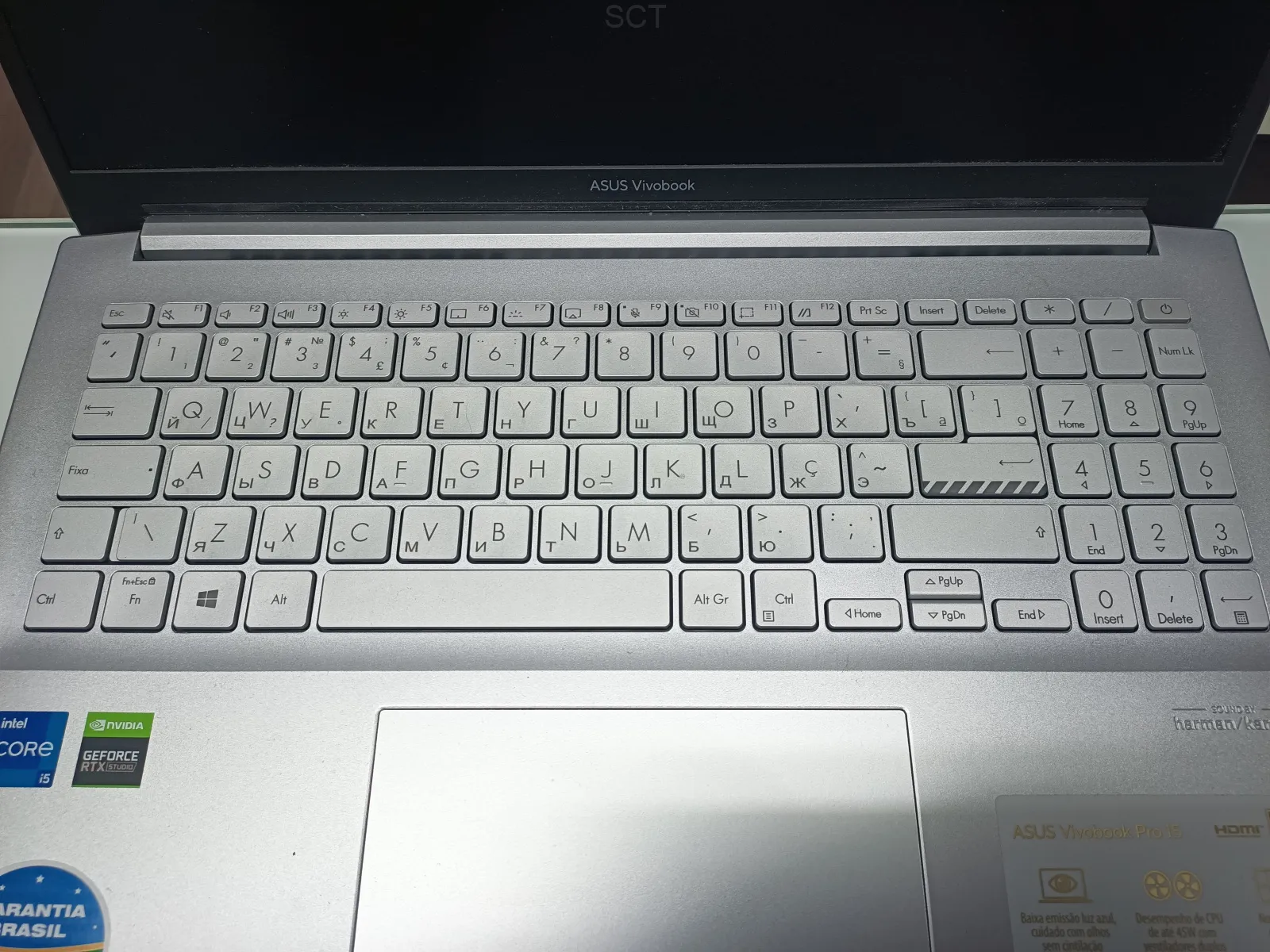 Laser keyboard engraving by Silent Cloud TECH — example 13