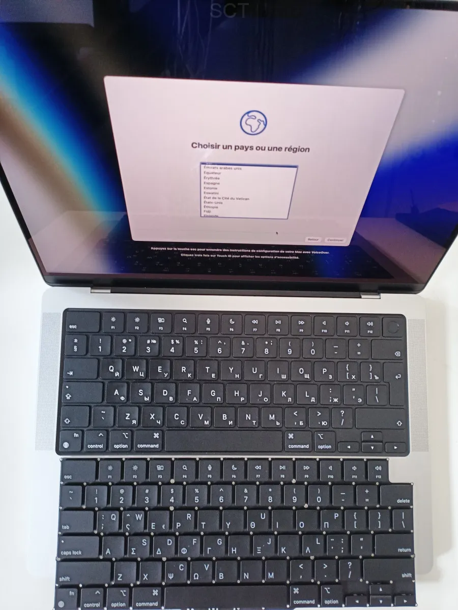Laser keyboard engraving by Silent Cloud TECH — example 16